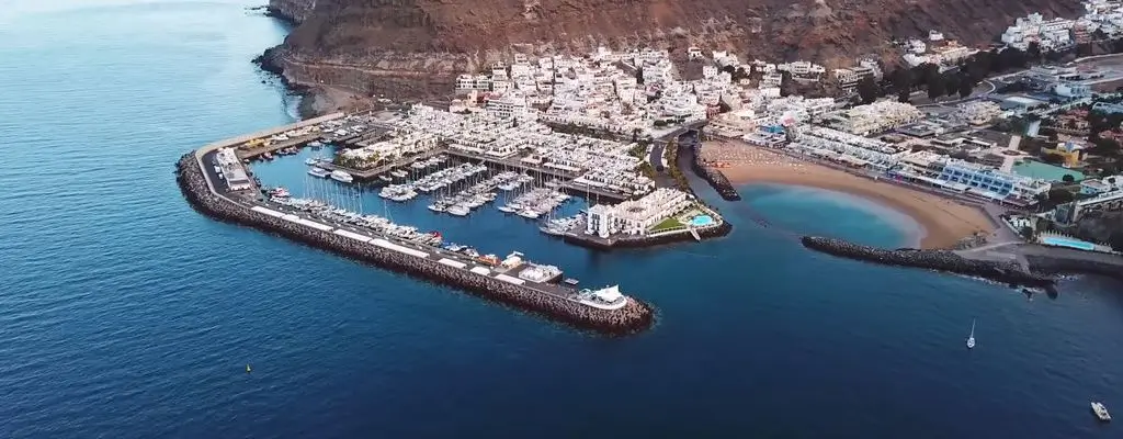 an iconic view of Gran Canaria