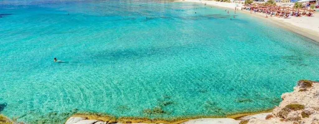 een iconisch uitzicht op van Kalymnos