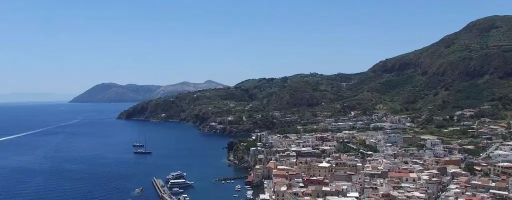 an iconic view of Lipari