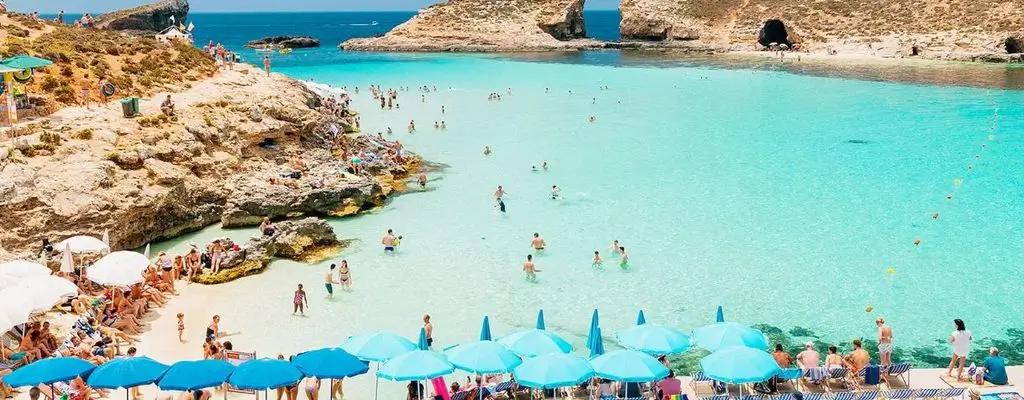 an iconic view of Malta-Valletta