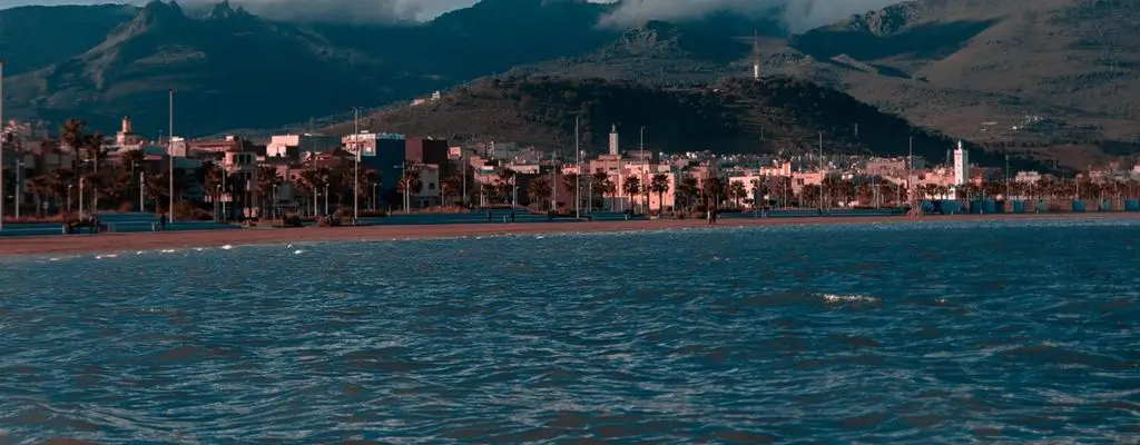 eine einmalige Aussicht von Nador (Marokko)