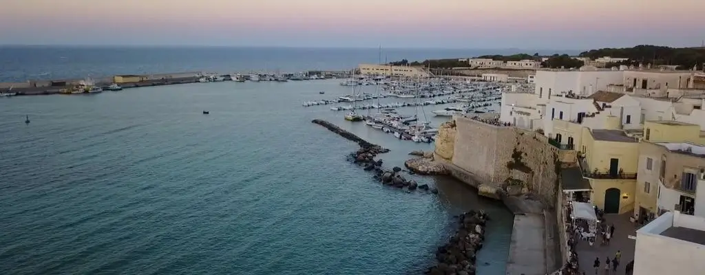een iconisch uitzicht op van Otranto