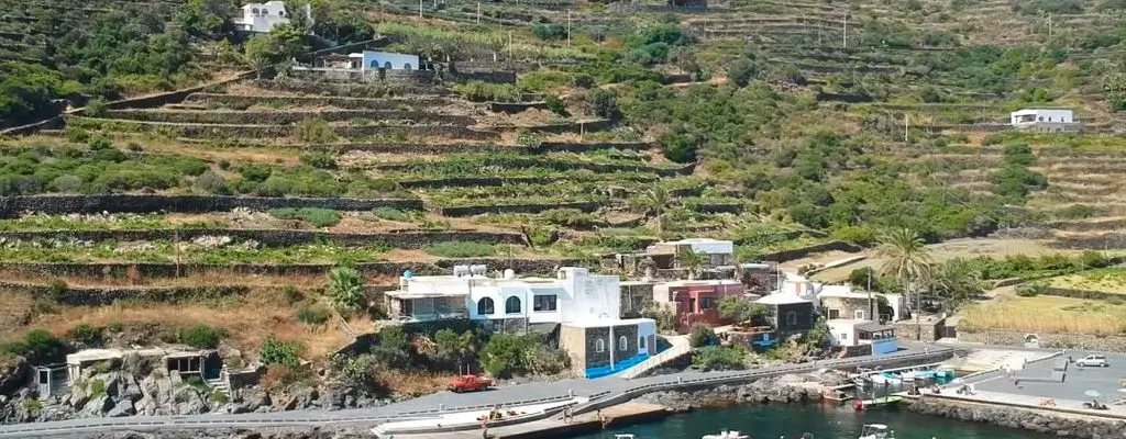 een iconisch uitzicht op van Pantelleria