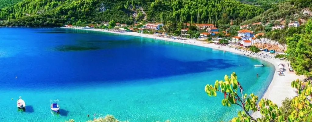 an iconic view of Skopelos