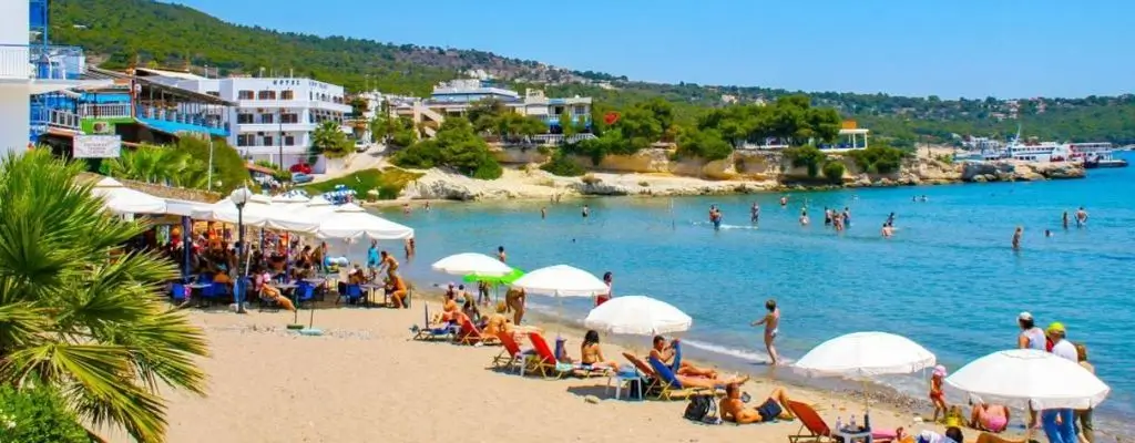 an iconic view of Souvala (Aegina)