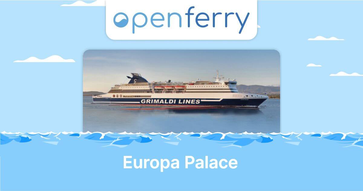 Europa Palace Live Tracking, Information & Tickets Grimaldi Lines